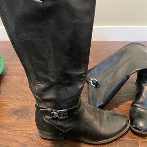 Black boots